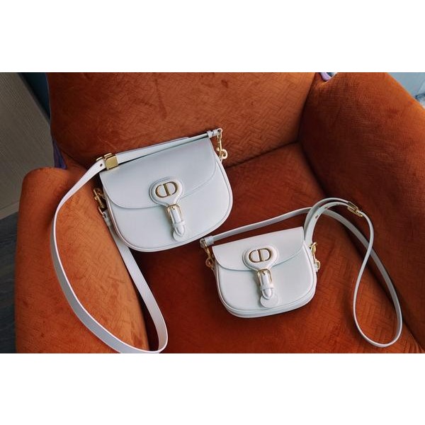 디올 바비백 화이트 스몰 / 미듐