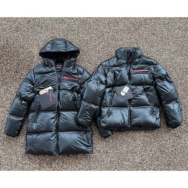 프라다 prd 레드라벨 숏/롱 구스다운 패딩 KK팩토리