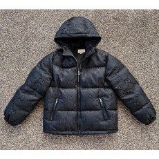 구찌 자카드 구스다운 패딩