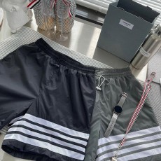 톰브라운 4선 나일론 반바지