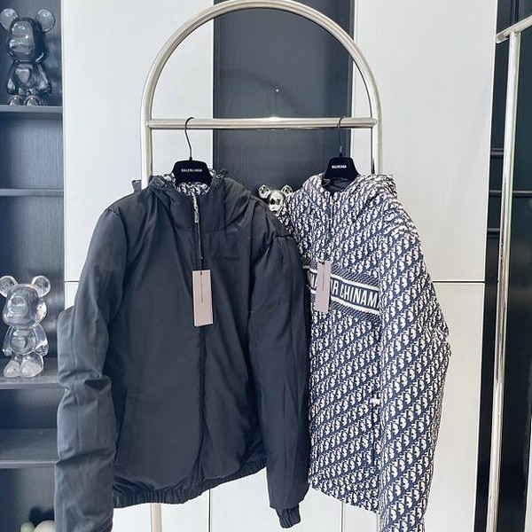 디올 오블리크 리버시블 패딩