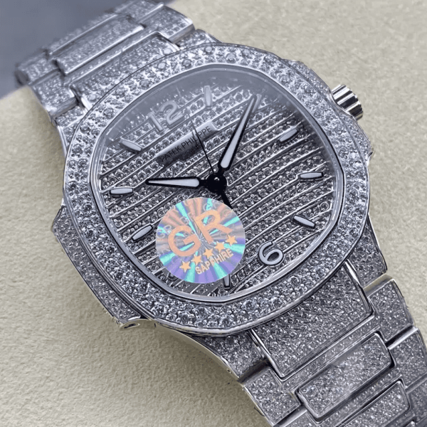 파텍필립 아쿠아넛 시리즈 풀 파베 세팅 7118 굿즈팩토리