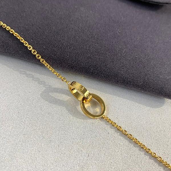 까르띠에 더블 러브링 브레이슬릿 KK팩토리