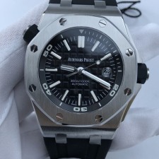 오데마피게 로얄오크 오프쇼어 다이버 15710 블랙다이얼 블랙러버 굿즈팩토리