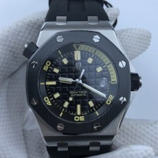 오데마피게 로얄오크 오프쇼어 다이버 15720 블랙다이얼 러버스트랩 굿즈팩토리
