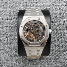 오데마피게 15407ST 더블 밸런스휠 41MM 실버 41MM 굿즈팩토리