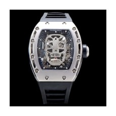 리차드밀 RM052-19 투어빌론 스켈레톤 페이스 SILVER 굿즈팩토리