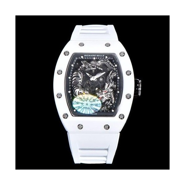 리차드밀 RM055-10 타이거 드래곤 WHITE 굿즈팩토리