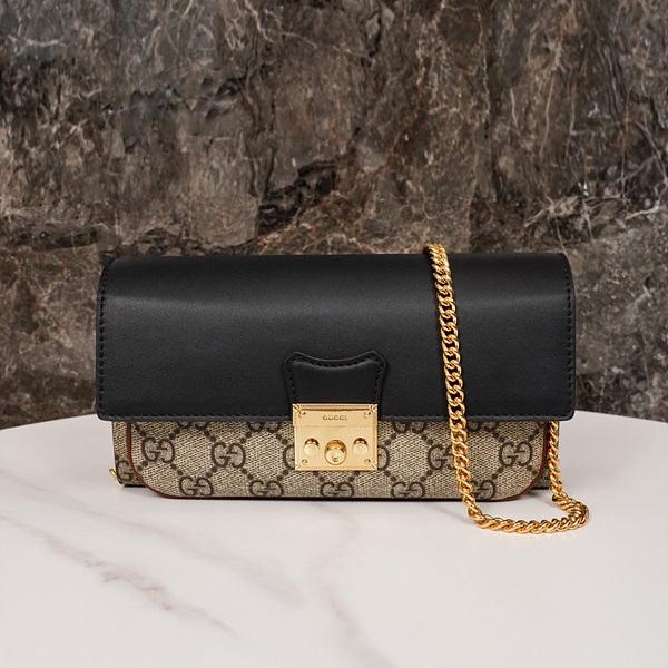 구찌 패드락 월릿 온 체인백 658226